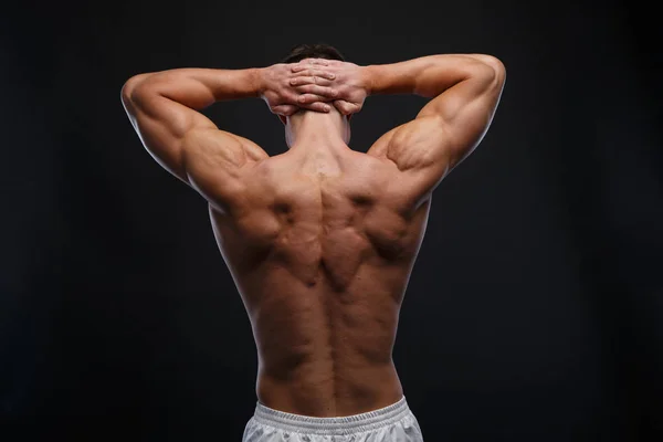 Gövde çekici erkek vücut Oluşturucu arkadan görünüm