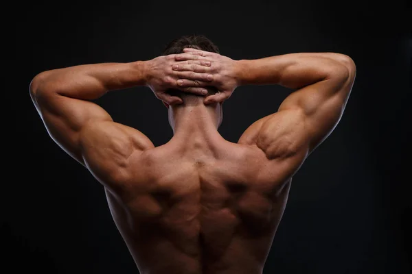 Gövde çekici erkek vücut Oluşturucu arkadan görünüm