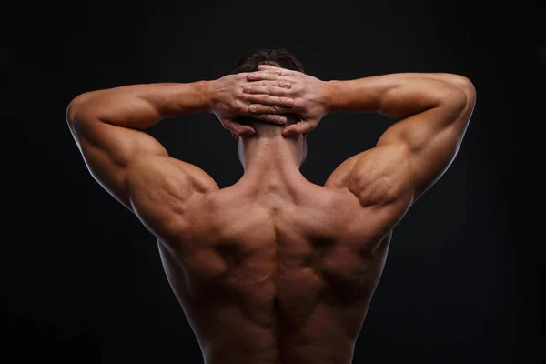 Gövde çekici erkek vücut Oluşturucu arkadan görünüm