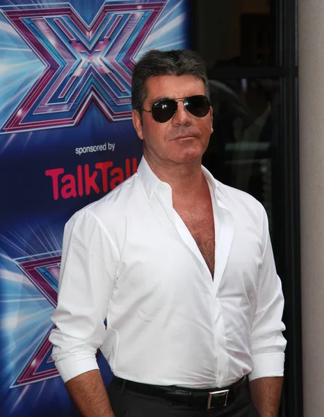 English reality television judge Simon Cowell