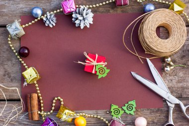 Noel Not el sanatları. Şenlikli ruh hali