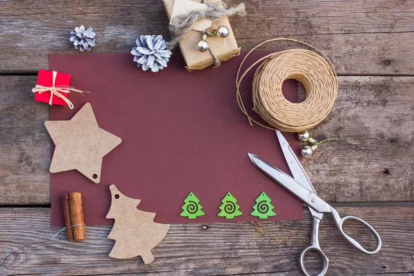 Noel Not el sanatları. Şenlikli ruh hali