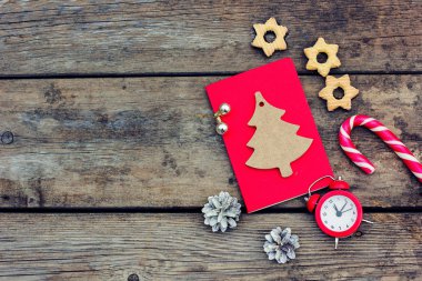 Noel arka plan. Şenlikli ruh hali