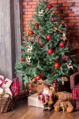 Noel ağacı. Şenlikli ruh hali