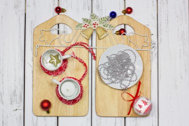 Noel tablo ayarı. Tatil kavramı