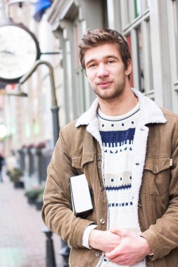 Noel adam. Kış konsepti