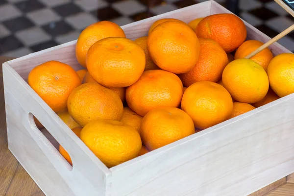 Tangerine. Concept of healthy food — ストック写真