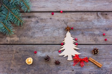 Noel giysileri ile dekorasyon