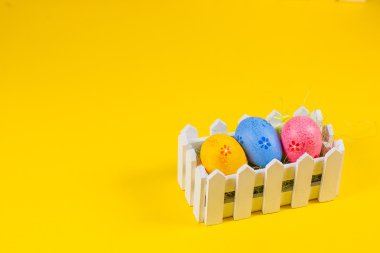 Paskalya yumurtaları kompozisyon