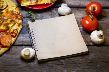 Pizza tarifi. Bunun için yazmak için