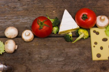 Arka plan yemek Noel