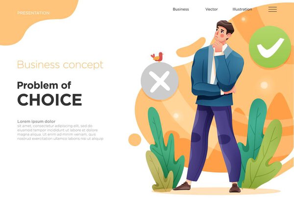 Шаблоны презентаций или целевые страницы для веб-сайтов или приложений. Иллюстрации бизнес-концепции. Современный плоский стиль. Вектор
