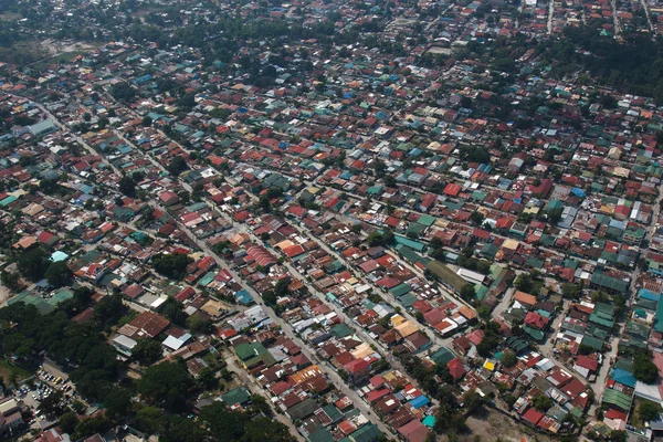 Ciudad de Ángeles desde el aire, Luzón, Filipinas —  Fotos de Stock