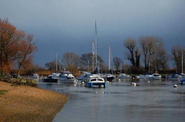 Eski Quayside adlı Christchurch, Dorset, İngiltere