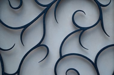 Vintage süsler Ferforje Kapılar