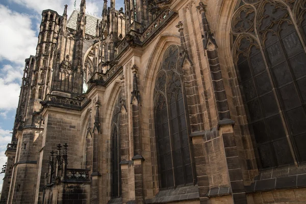 Jednym z Rzygacze St. Vitus Cathedral — Zdjęcie stockowe