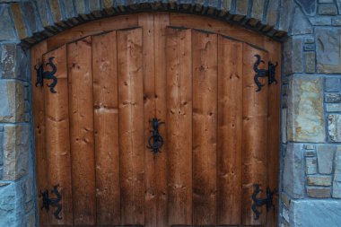 Zakopane Lehçe kasaba ahşap kapı
