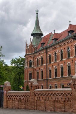 Krakow Polonya Bina Tuğla