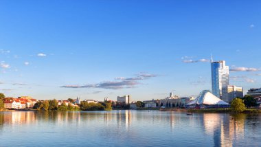 Minsk Beyaz Rusya tarihi merkezi Panoraması