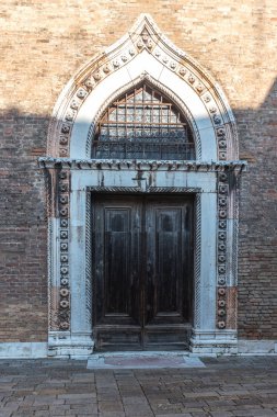 Venedik güzel kapı oryantal tarzı, İtalya Venedik