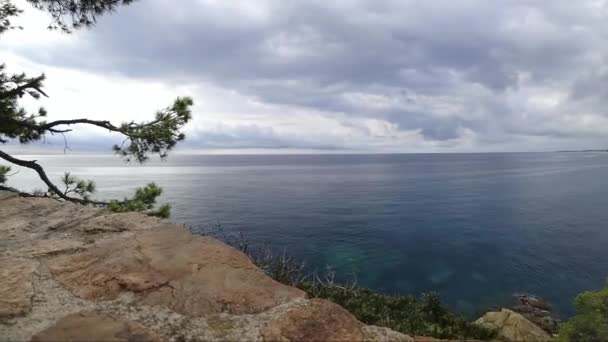 Lloret de Mar, Costa Brava in Catalonia, Spain — Stok video