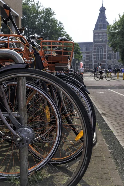 Cyklar av Amsterdam — Stockfoto