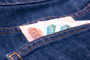 Rus ruble nakit cebinizde