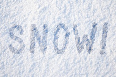 yazıt beyaz kar - parmaklar kar