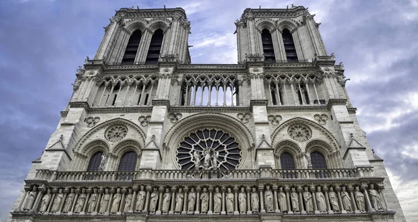 Catedrala Notre Dame de Paris din Paris, Franța — Fotografie, imagine de stoc