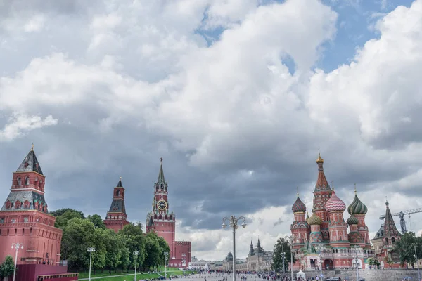 ヨーロッパ。ロシア。モスクワ。モスクワの赤の広場 . — ストック写真