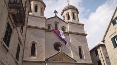 Karadağ. Aziz Niklas Kilisesi, eski Kotor kasabasının merkezinde.