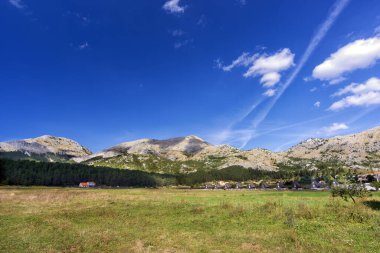 Köy sahası ve Durmitor Dağları, Ulusal Park, Karadağ, Avrupa