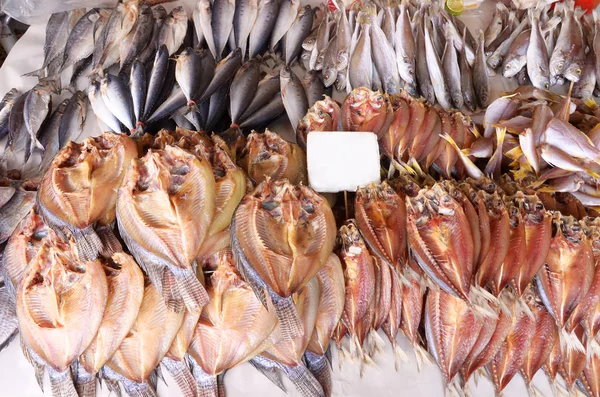 Dry fish, traditional thai, top view of fish, dried fish, macker