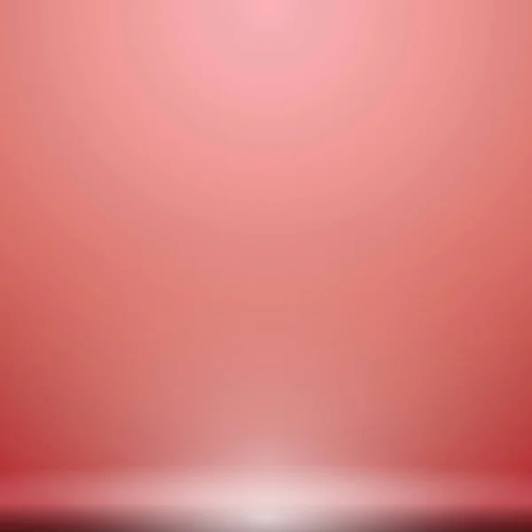 Astratto lusso gradiente rosso con sfondo di illuminazione Studio bac — Vettoriale Stock