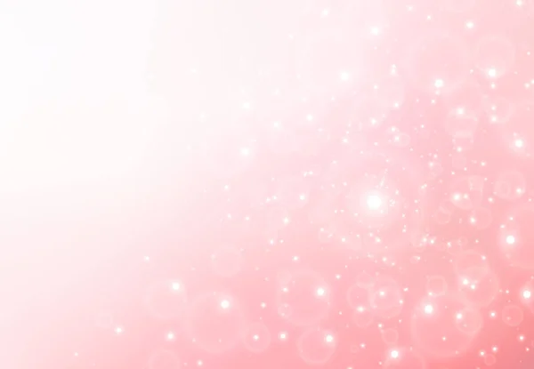 Absztrakt pasztell színű rózsaszín háttér, csillogás, Valentin — Stock Vector
