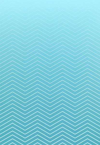 Abstrakte gestreifte Wellenlinien Muster auf blauem Hintergrund, Vektor — Stockvektor