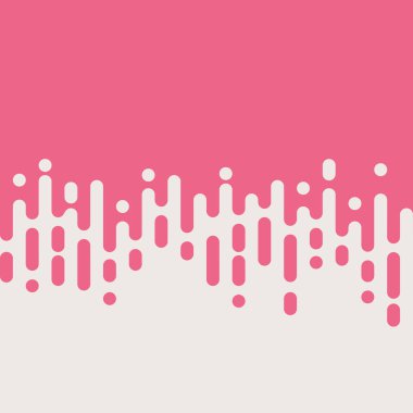 Soyut pembe yuvarlanmış çizgiler noktalı resim geçiş vektör adam