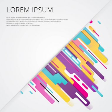 Soyutlama modern tarzı kompozisyon çeşitli yuvarlak sha yapılan