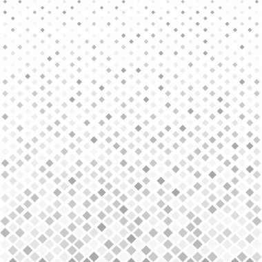 Abstract halftone grey square pattern background, Vector modern  clipart