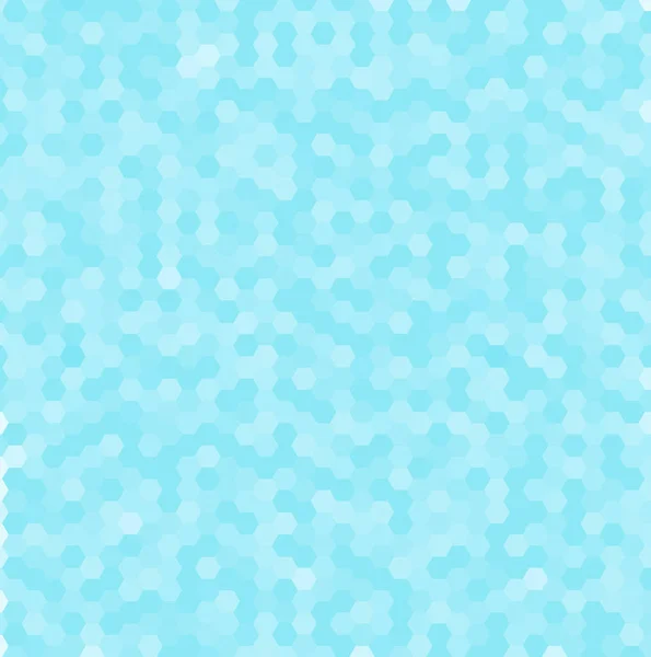 Αφηρημένο μπλε 3d εξαγωνικό μοτίβο. Γεωμετρικό ψηφιδωτό φόντο — Διανυσματικό Αρχείο