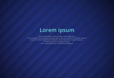 Mavi çizgili renkli kağıt örtüşme, vektör 