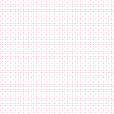 Valentin için beyaz arka plan üzerinde nokta desenli pembe noktalı resim