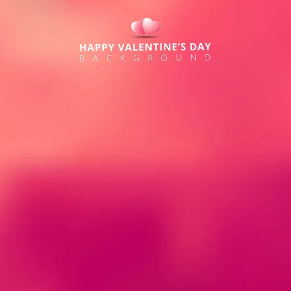 Fond flou rose pour carte Saint-Valentin . — Image vectorielle