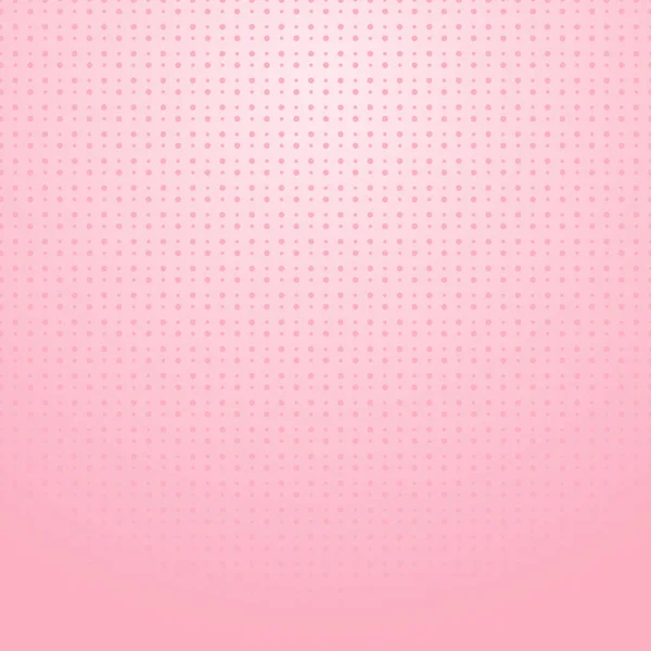 Demi-teinte rose avec motif de points sur fond dégradé rose pour — Image vectorielle