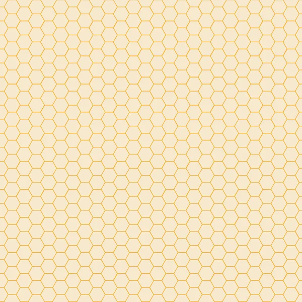 Αφηρημένο κίτρινο εξάγωνο μοτίβο φόντου. Κυψελωτή υφή. — Διανυσματικό Αρχείο