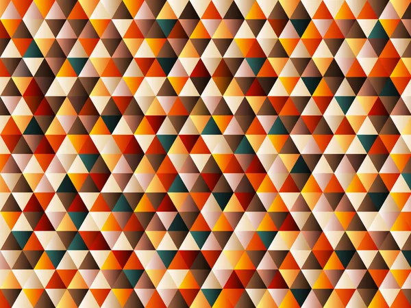 Abstracte driehoek patroon retro stijl achtergrondkleur. Geometri — Stockvector