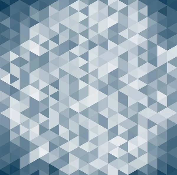 3D-abstracte geometrische donker blauwe driehoek isometrische weergave CHTERGRO — Stockvector