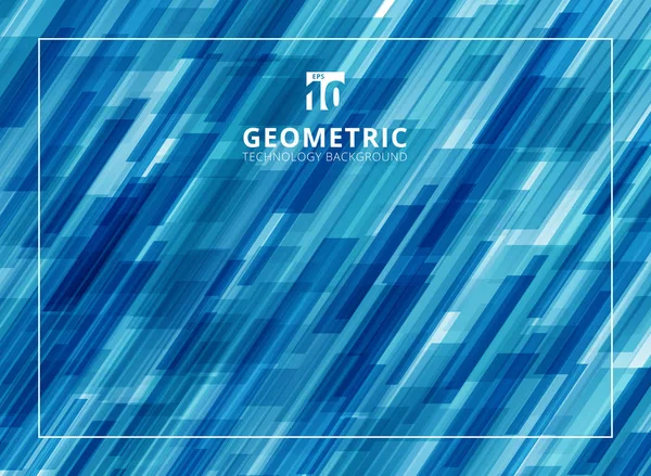 Абстрактная технология с диагональным перекрытием геометрических квадратов — стоковый вектор