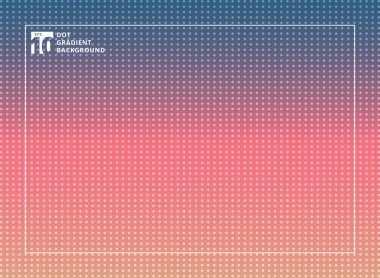 Arka plan noktalar desen doku üzerinde mavi ve pembe gradie