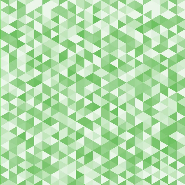 Gestreepte geometrische driehoek patroon groene kleur CHTERGRO abstract — Stockvector